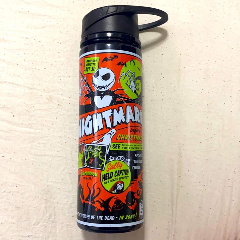 Nightmare Before Christmas Water Bottle